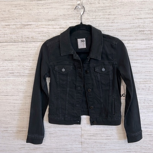 SO Black Fitted Jacket | SIZE XS - Picture 1 of 4